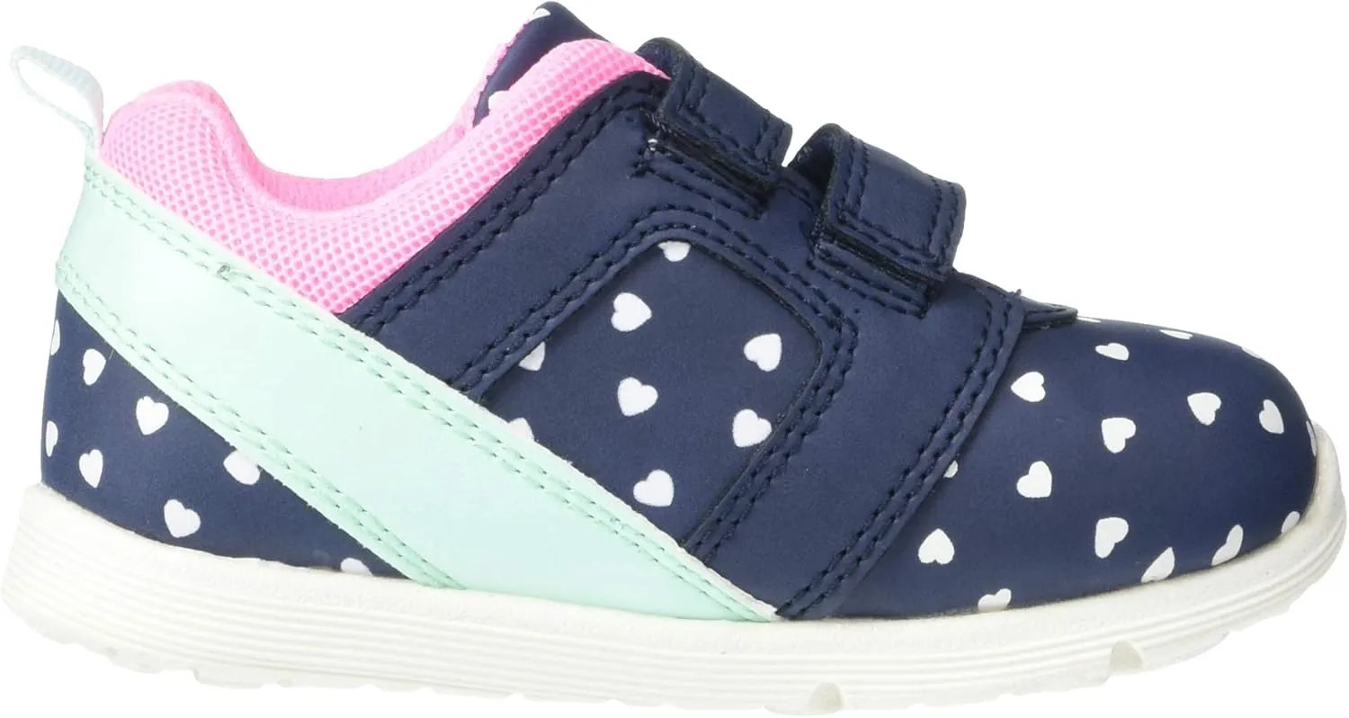 Carter's Baby-Boy's Relay Double Strap Athletic Sneaker First Walker Shoe
