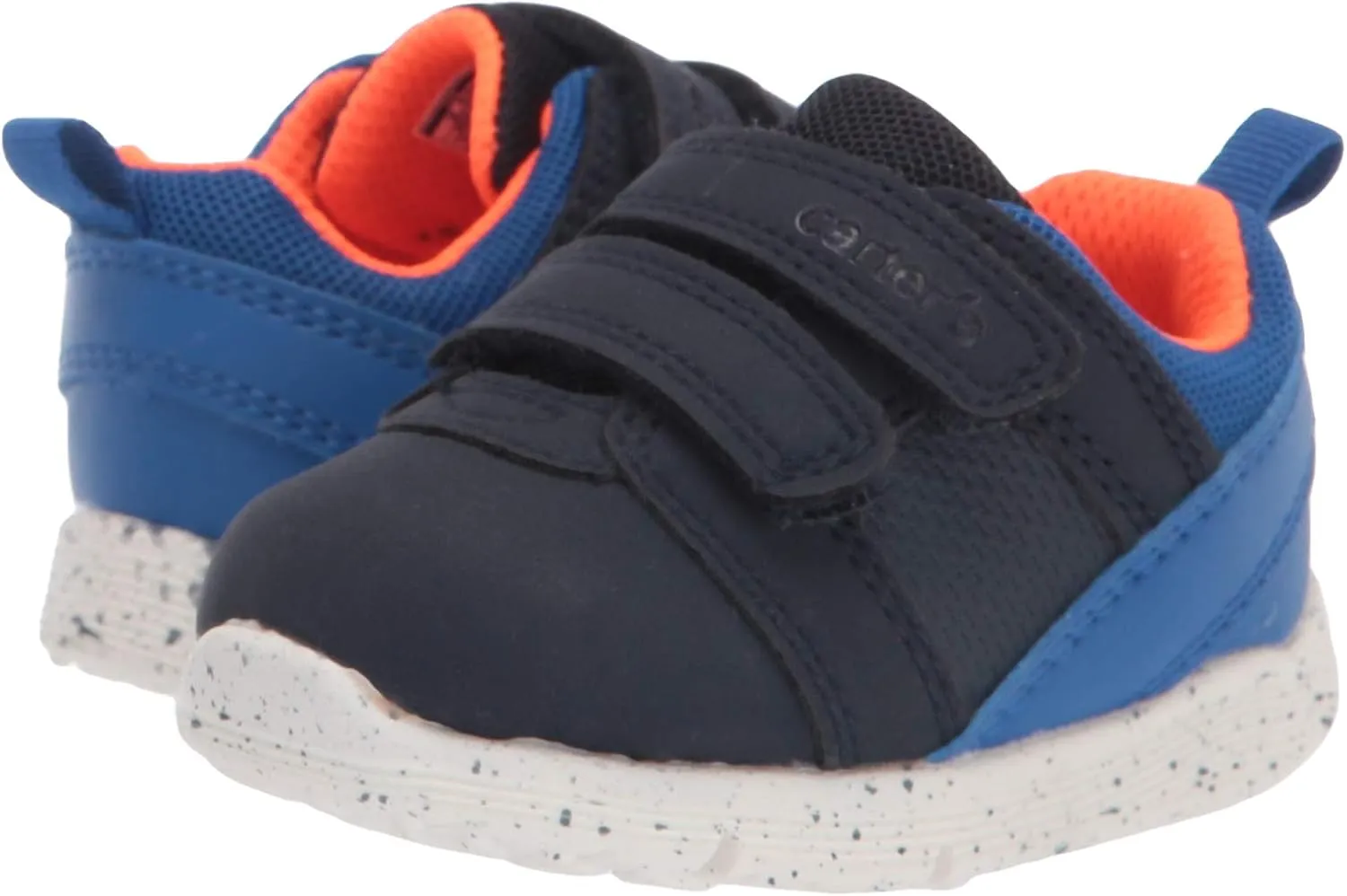 Carter's Baby-Boy's Relay Double Strap Athletic Sneaker First Walker Shoe