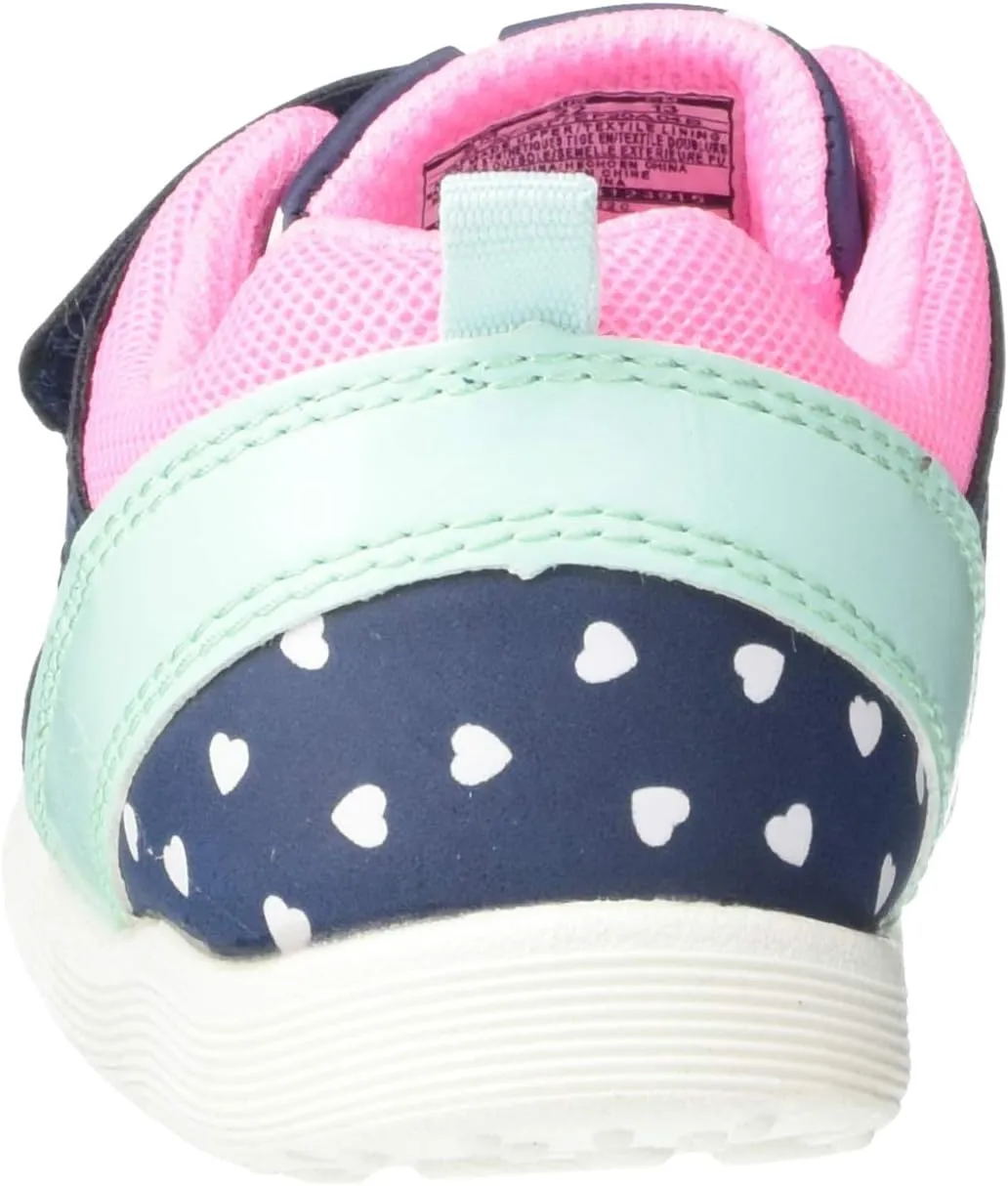 Carter's Baby-Boy's Relay Double Strap Athletic Sneaker First Walker Shoe