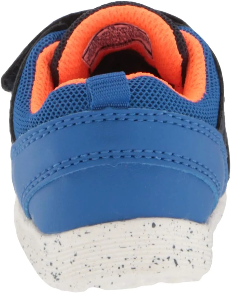 Carter's Baby-Boy's Relay Double Strap Athletic Sneaker First Walker Shoe