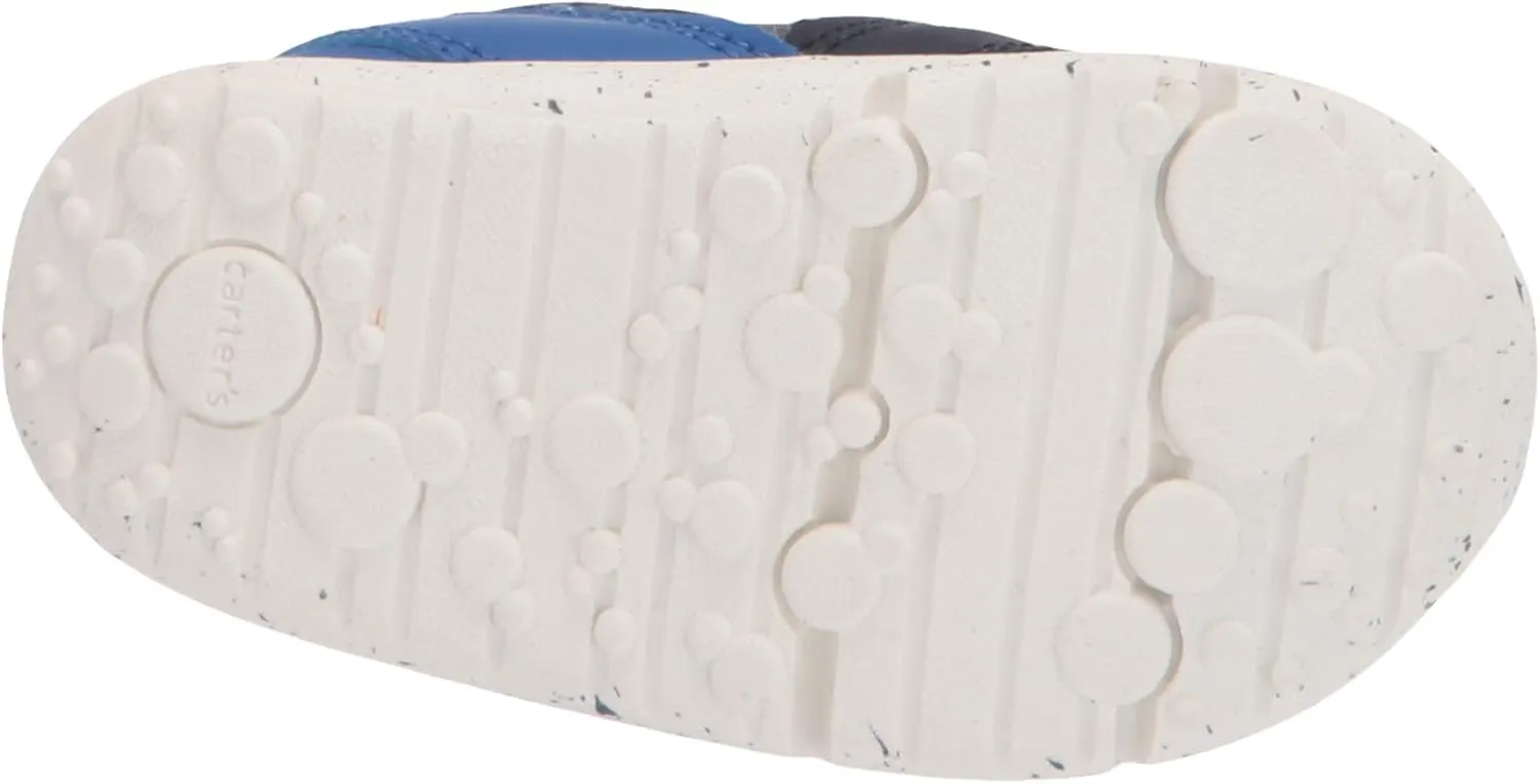 Carter's Baby-Boy's Relay Double Strap Athletic Sneaker First Walker Shoe