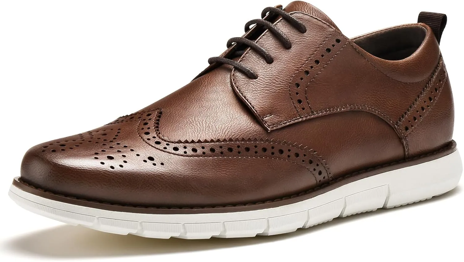 CGRRBW Mens Dress Shoes Casual Oxford Shoes Dress Sneakers Business Wingtip Brogue Office Shoes