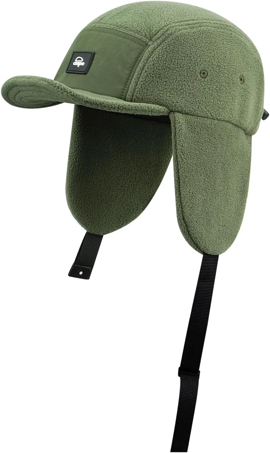 Clakllie Trooper Trapper Hat Ushanka Russian Cap with Visor Earflap Winter Cap for Men Warm Aviator Eskimo Hat