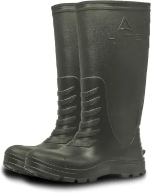 Classic, Waterproof Rain Boots for Kids, Insulated, Lightweight, Hunting, Fishing, Wading, Mud, Garden, Rain, Chore Boot, Introducing The Lightest 16" Waterproof Kids Rain Boot Ever Made!