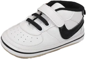 Clowora Unsex Baby Shoes Boys Girls Infant Sneakers Non-Slip Soft Rubber Sole Toddler Crib First Walker Lightweight Shoes