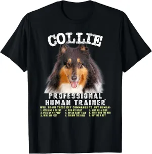 Collie Tri Professional Human Trainer T-Shirt