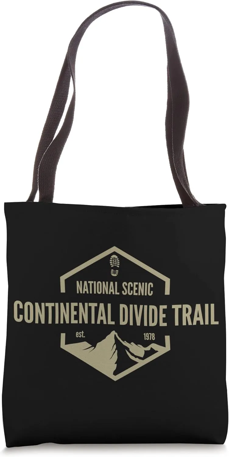 Continental Divide Trail Tote Bag
