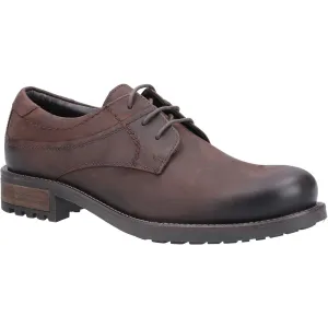 Cotswold Men's Brookthorpe Plain Toe Derby in Brown