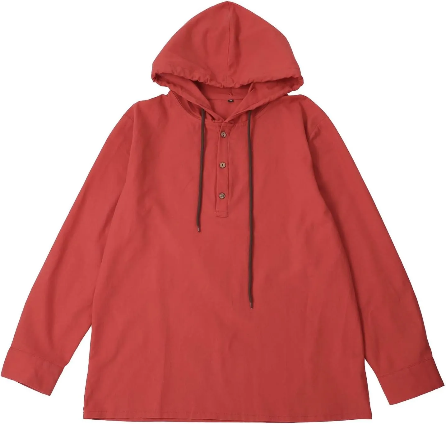 Cotton Hoodie Men Long Sleeve Summer Button Up Hooded Beach Fashion V Neck Dry Fit Tops Oversized Stylish Holiday Shirts