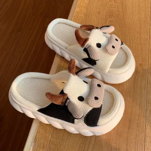 Cute Home Breathable Slippers for Unisex