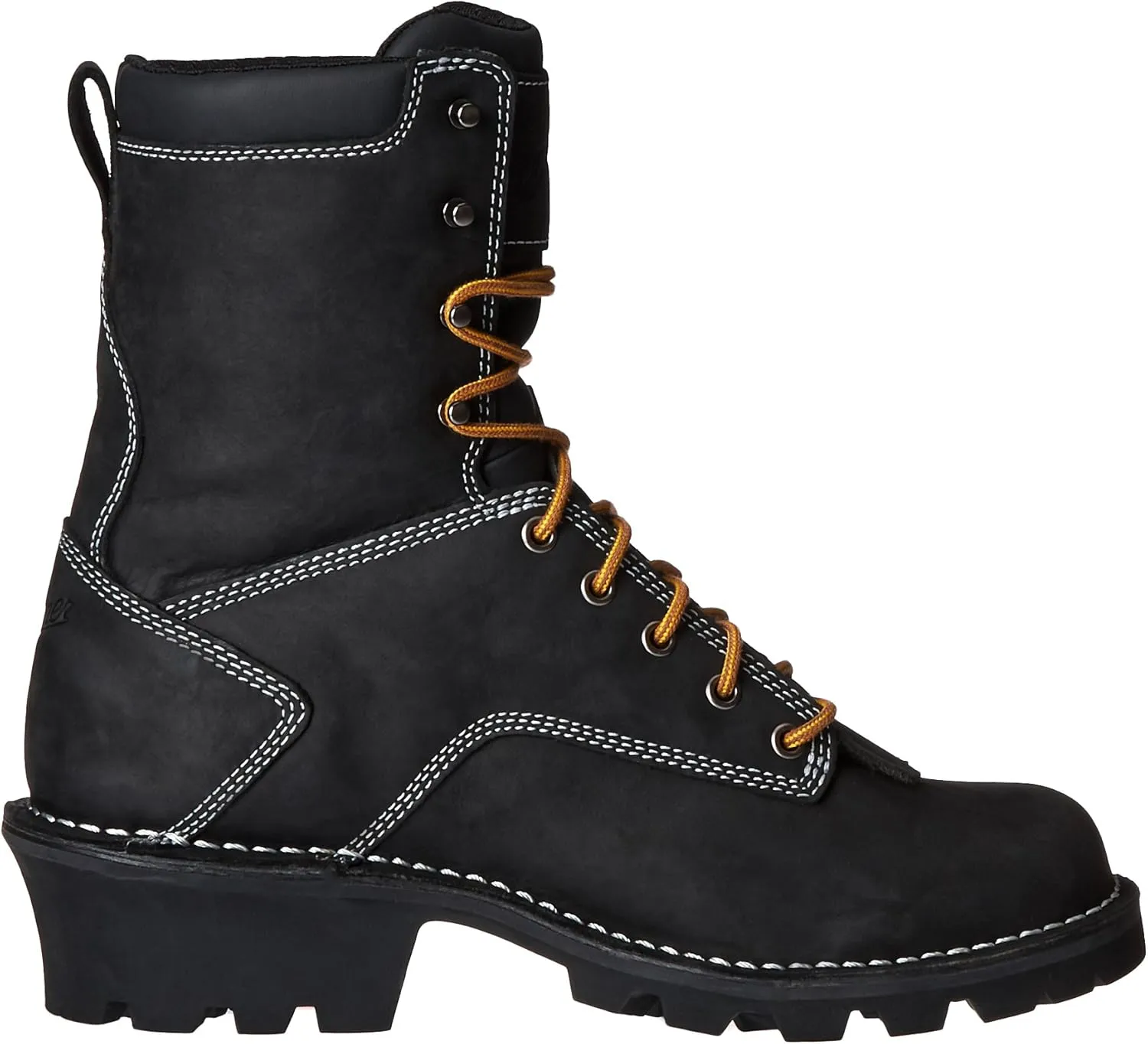 Danner Logger Boots for Men - Waterproof, Oiled Nubuck Leather on a Lightweight Platform with Vibram 360 Traction Outsole with 90-Degree Heel