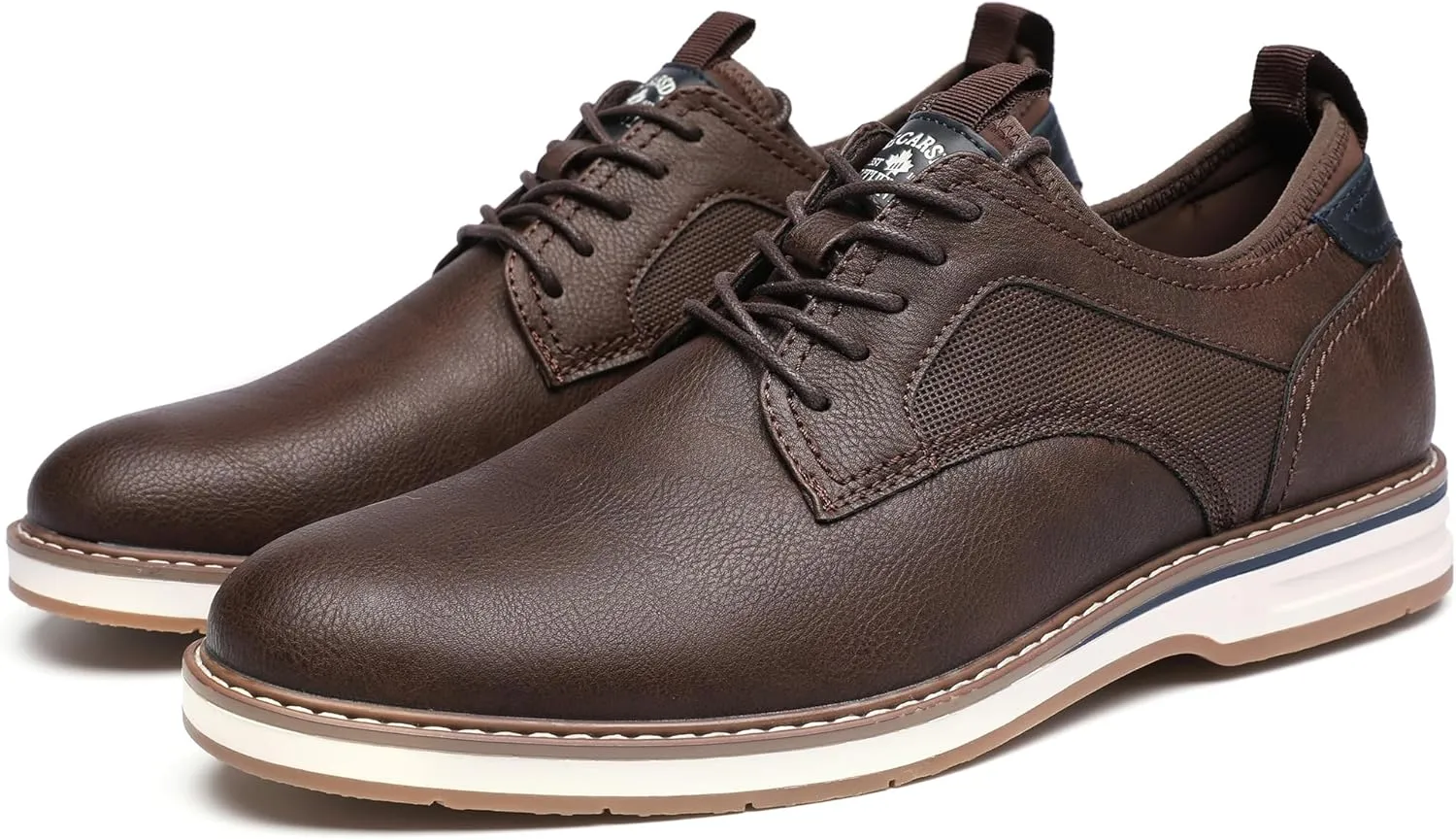 DECARSDZ Mens Dress Shoes Casual Oxford Shoes Business Formal Shoes Use for Business Social Gatherings Wedding Travel
