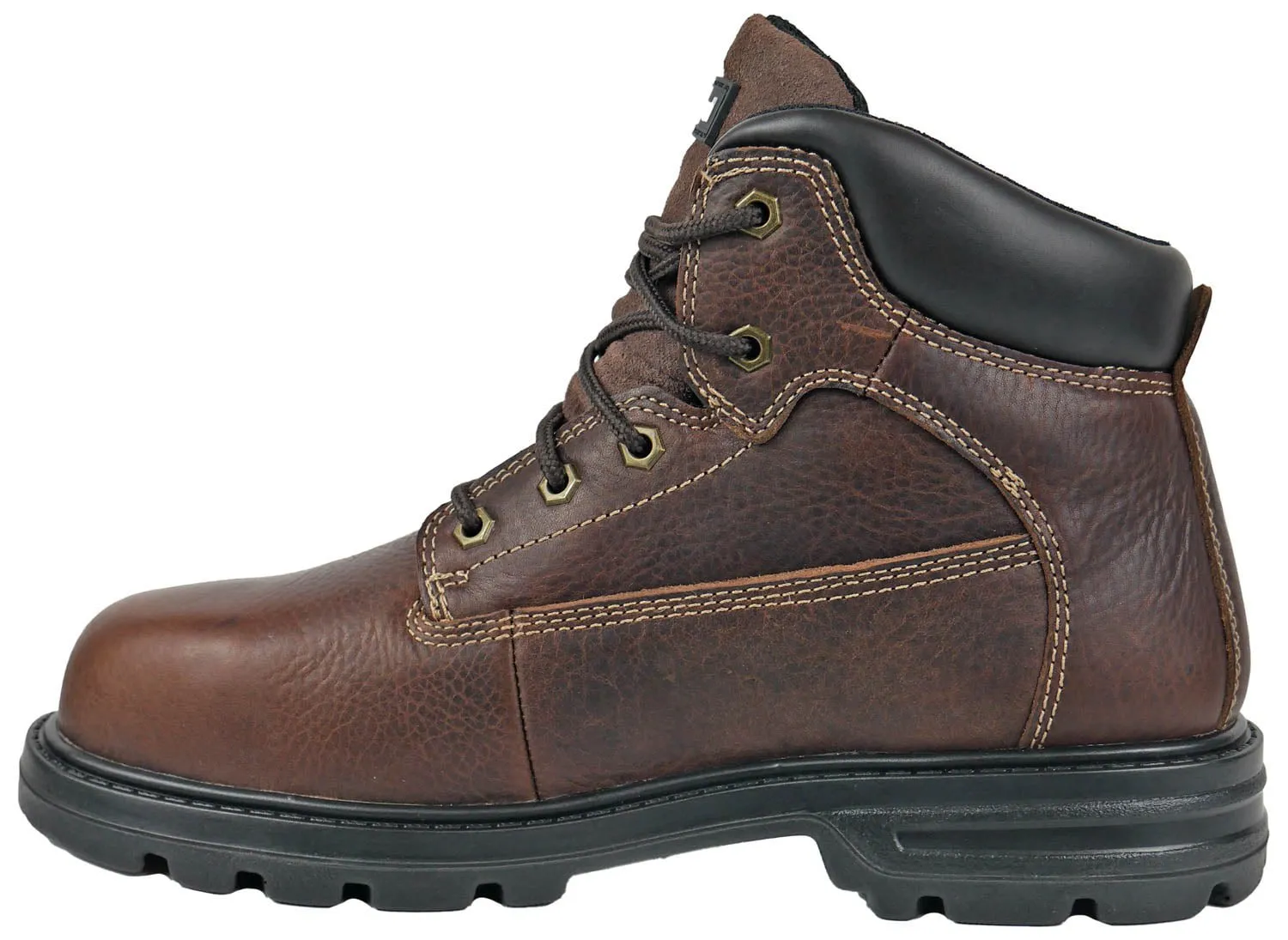 DieHard Mens Charger V2 CT WP SR Brown Leather Work Boots