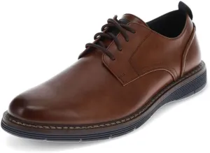 Dockers Mens Easedale Dress Casual Lace Up Oxford Shoe, Cognac, 10 M