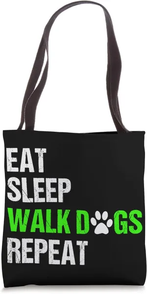 Dog Walker Bag Dog Walking Gift Dog Walker Gift Tote Bag