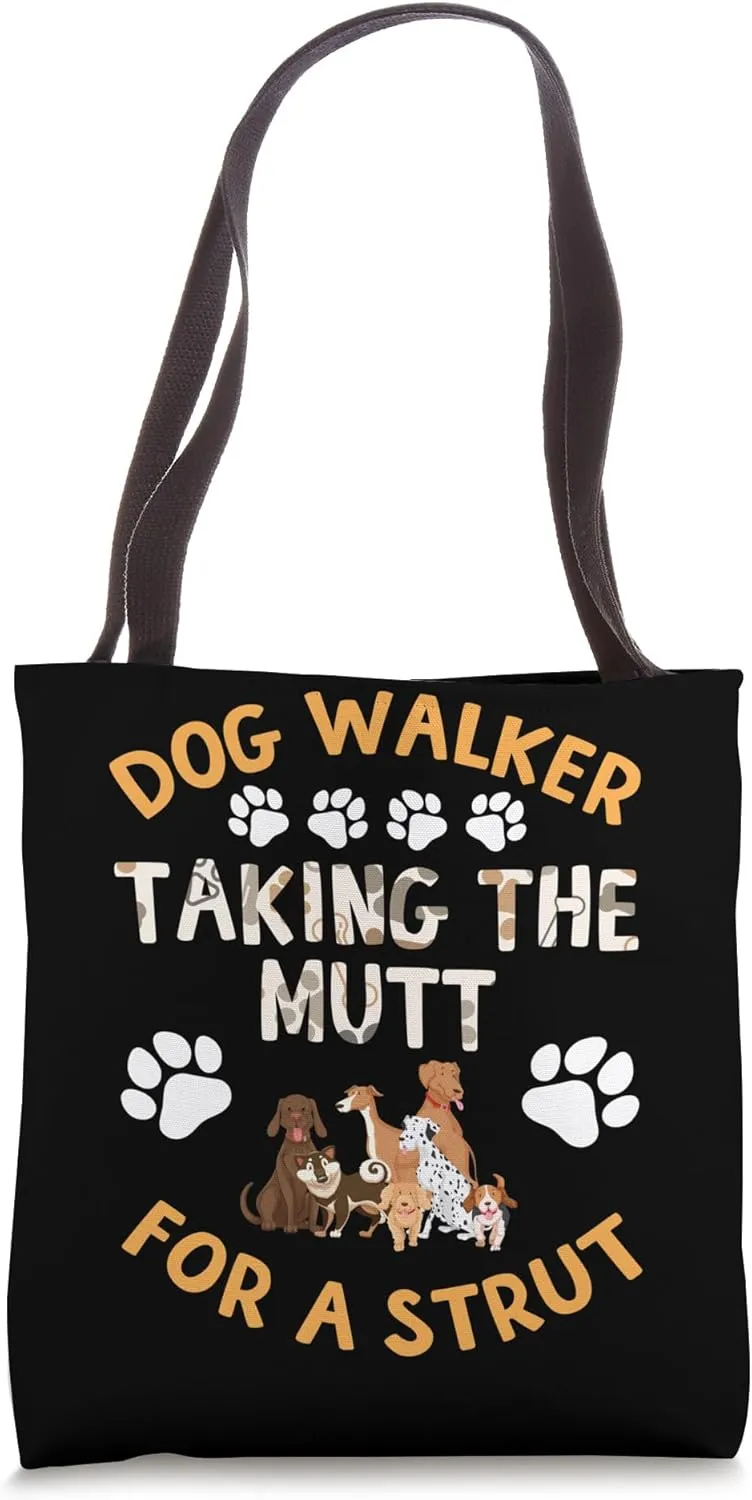 Dog Walker Funny Dog Walking Best Dog Walker Tote Bag