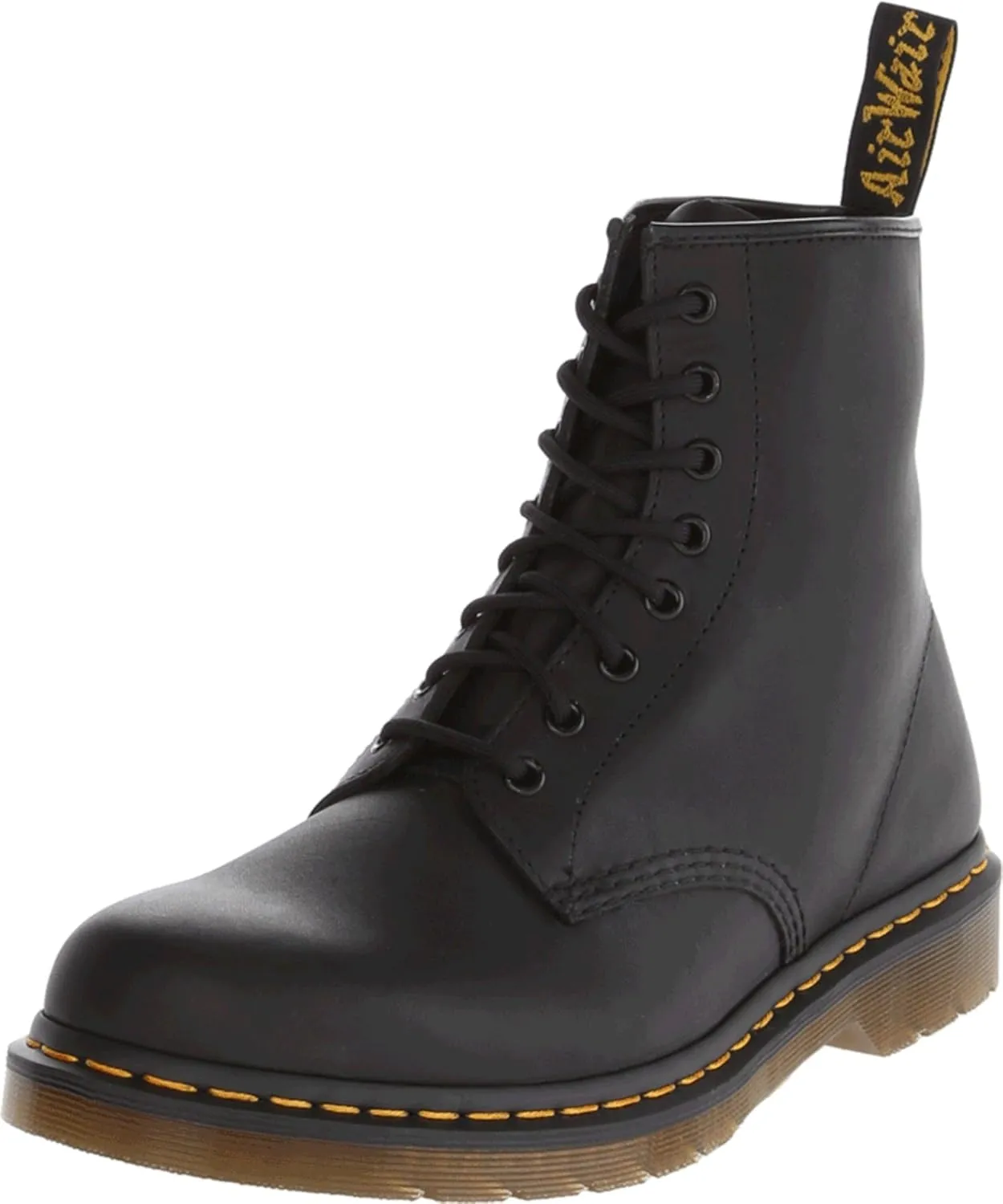 Dr. Martens Unisex-Adult 1460 Black Greasy Leather Boot Combat