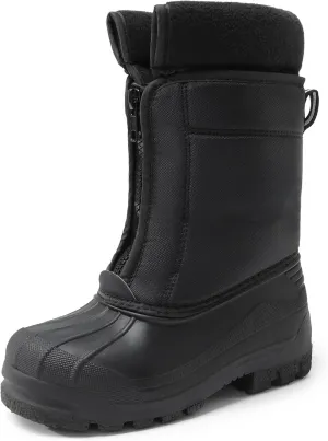 DREAM PAIRS Boys Girls Waterproof Winter Snow Boots