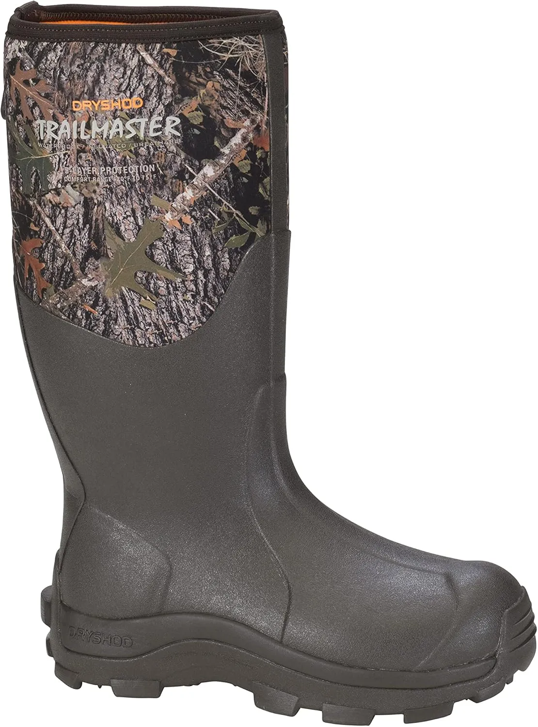 Dryshod Men's Camo Trailmaster Hunting Boot Camouflage MBT-MH-CM