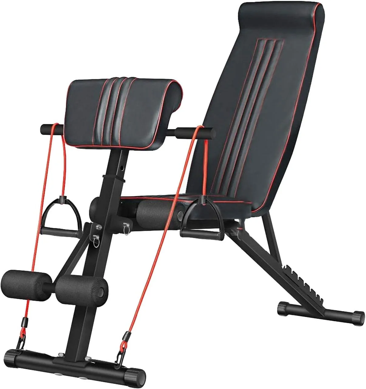 Dumbbell Bench Multifunctional Foldable Sit-ups Fitness Equipment Home Adjustable Auxiliary Device Supine Board Fitness Bench Full Body Incline