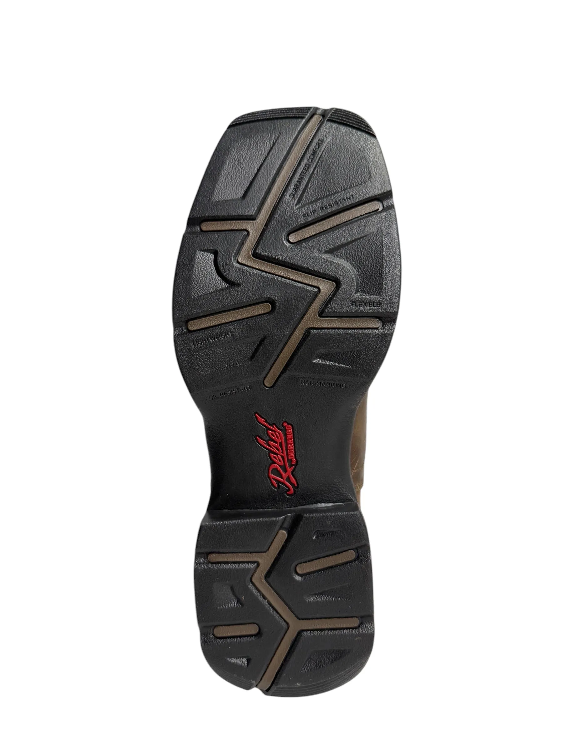Durango Red Dirt Rebel Square Toe Ankle Work Boot - DDB0460