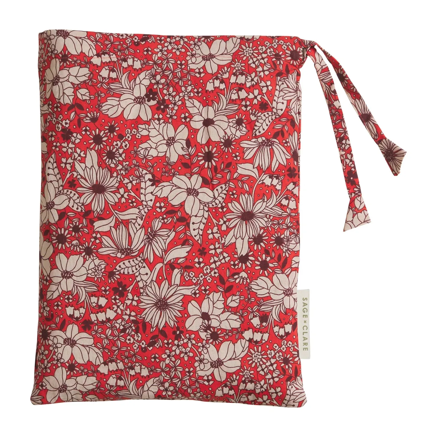 Evette Cotton Sheet - Scarlet Flat Sheet