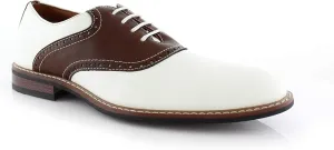Ferro Aldo Classic Men's Classic Formal Oxford Round Toe Dress Shoes