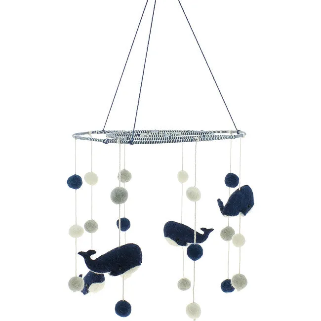 Fiona Walker Whale Mobile