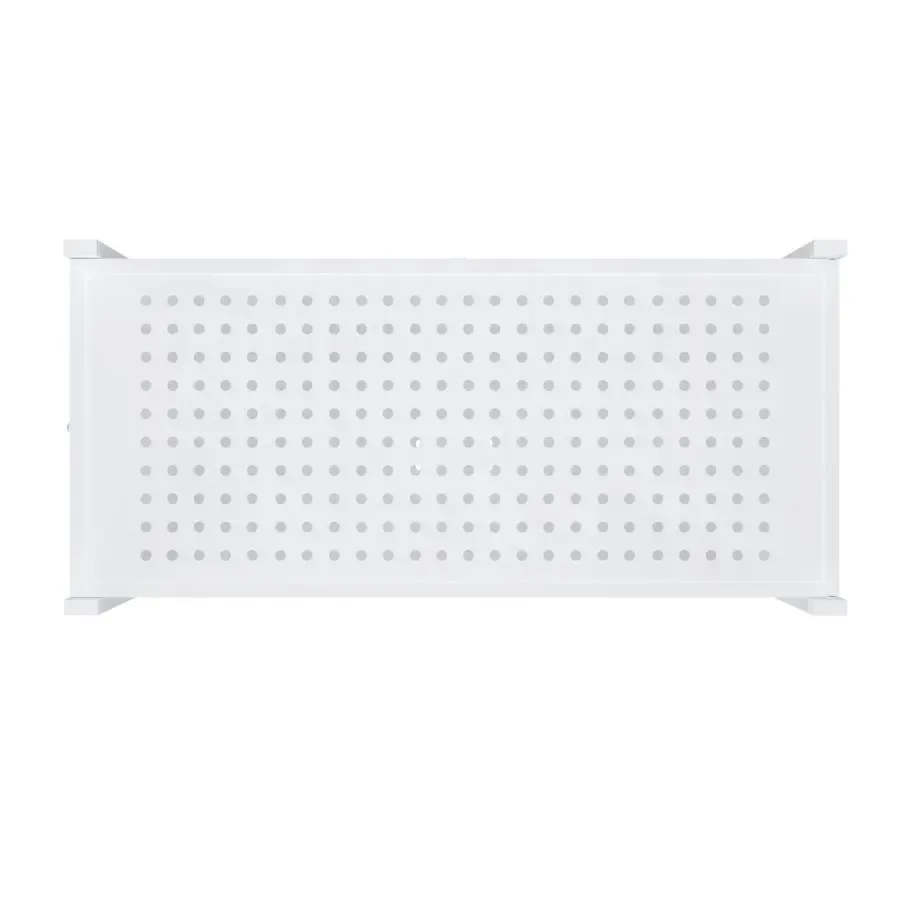 Foldable 3 Tier Storage Shelf (White)