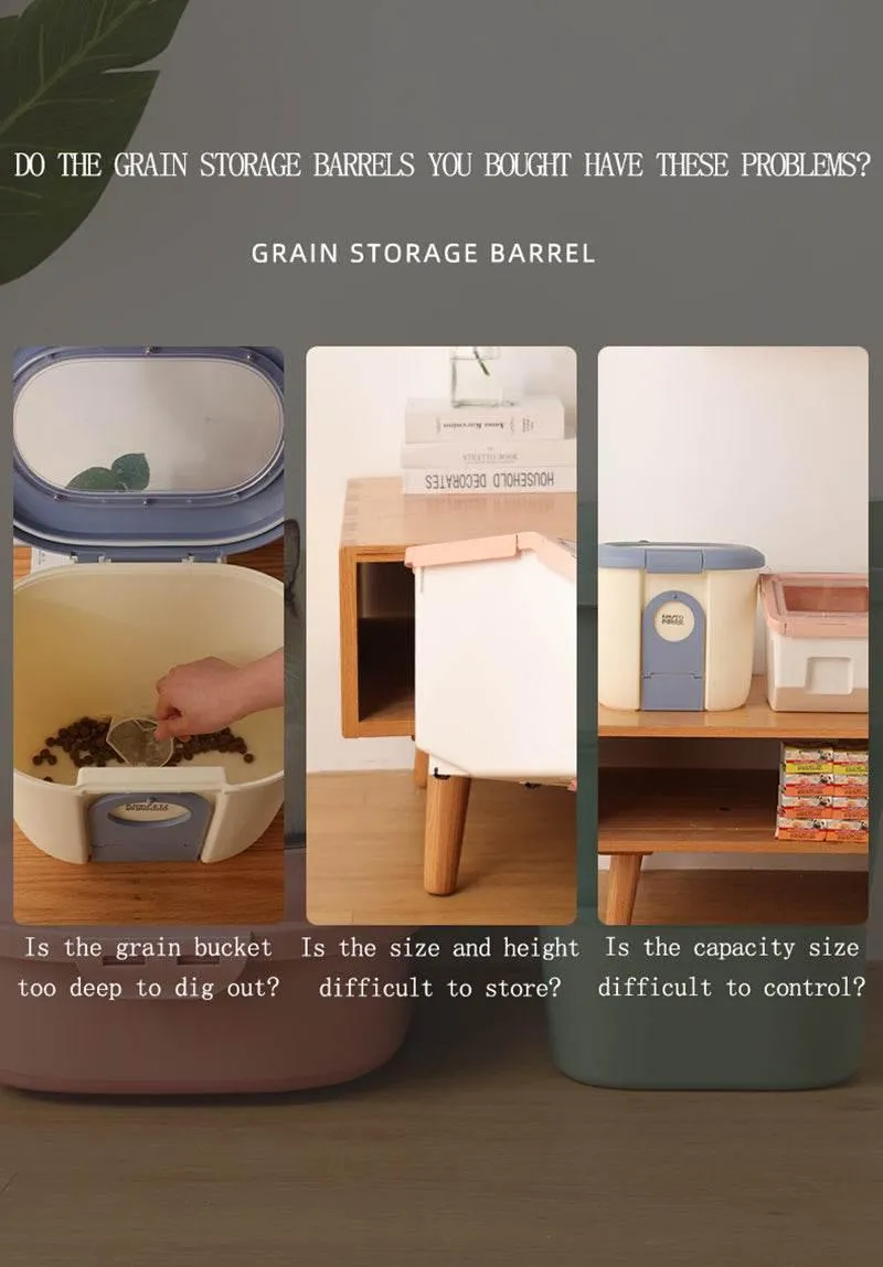 Foldable Moisture-Proof Food Storage Container - Space-Saving Kitchen Organizer