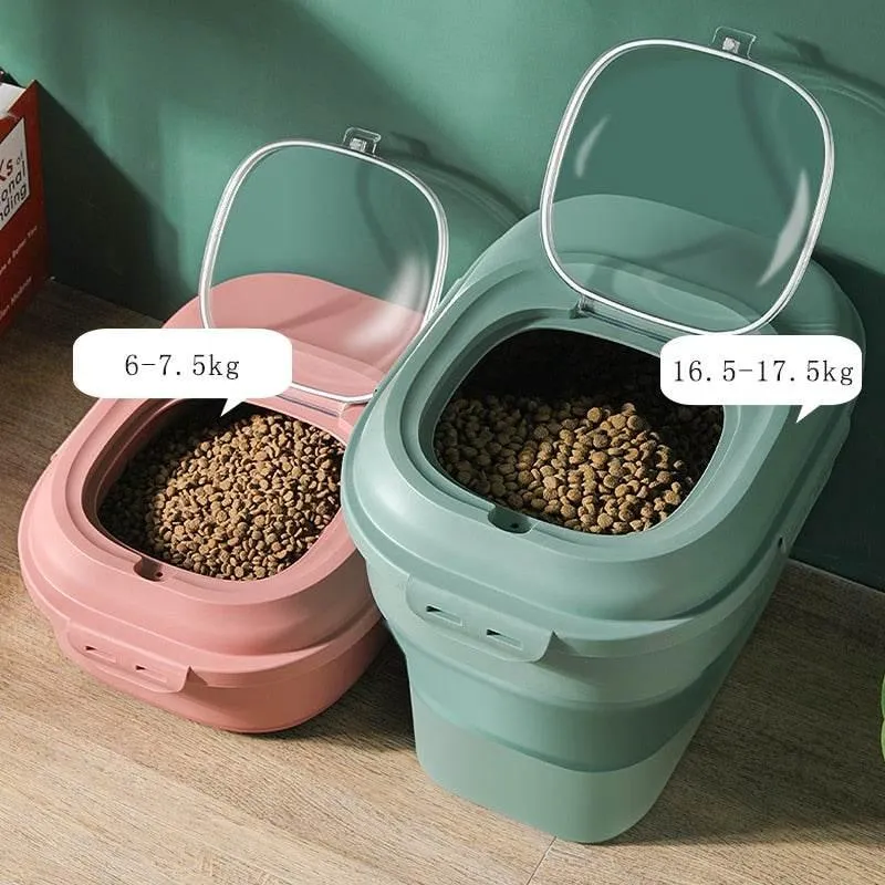 Foldable Moisture-Proof Food Storage Container - Space-Saving Kitchen Organizer