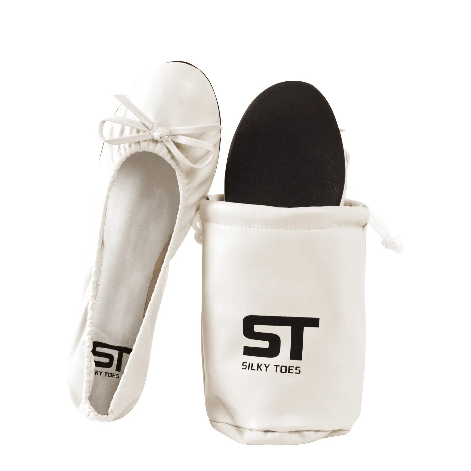 Foldable Travel Flat Portable Comfort Shoes with Pouch