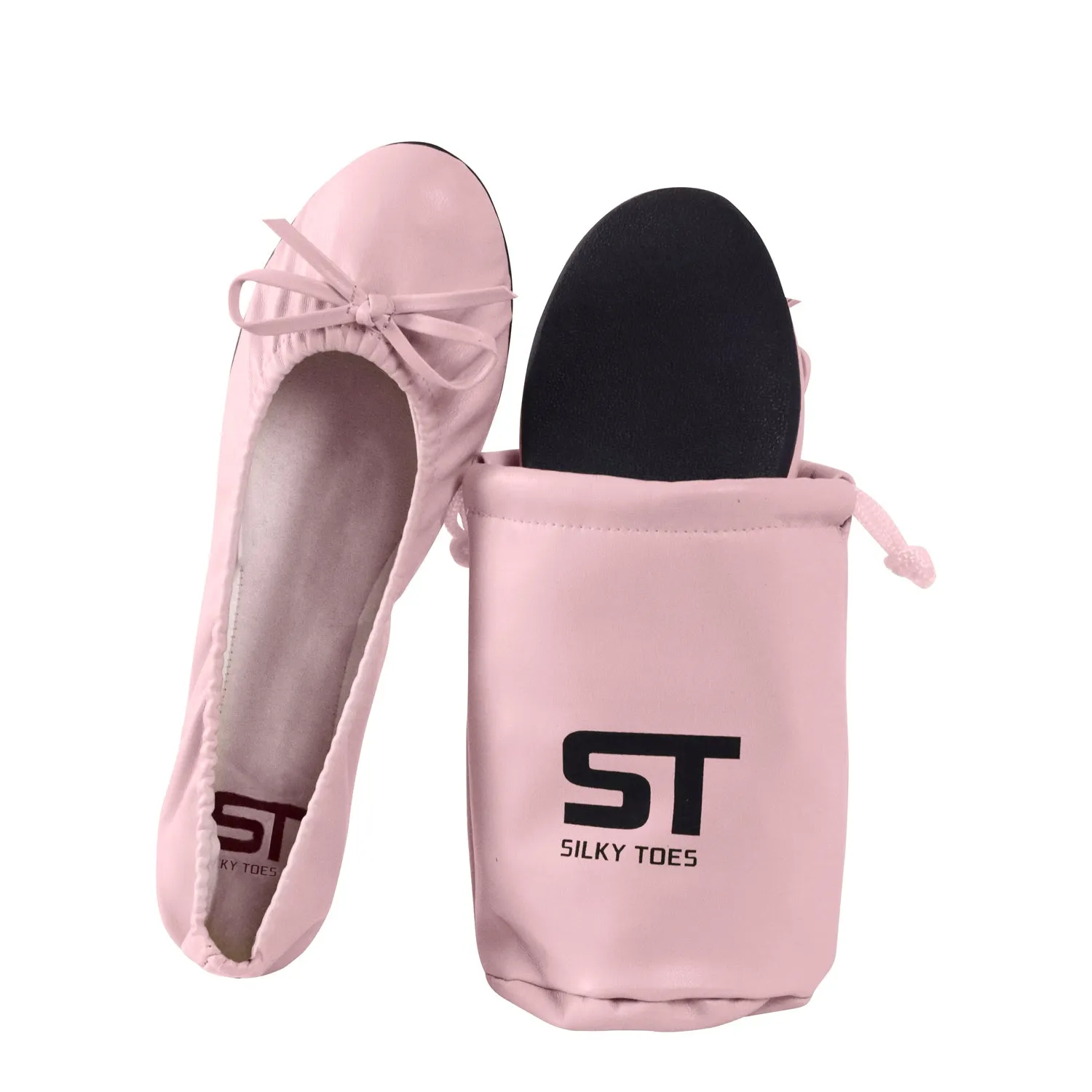 Foldable Travel Flat Portable Comfort Shoes with Pouch