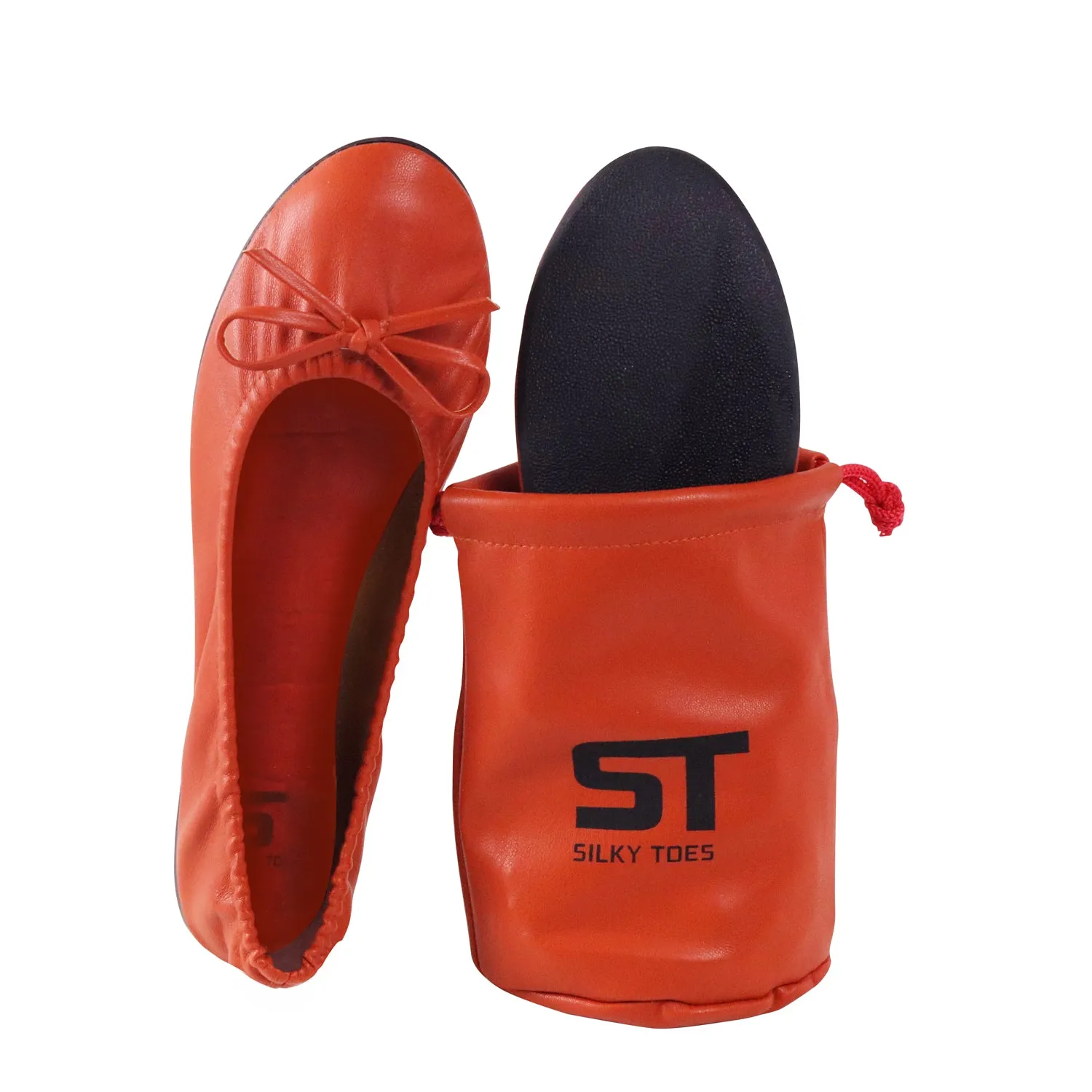 Foldable Travel Flat Portable Comfort Shoes with Pouch