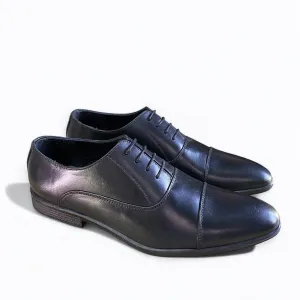 Formal Cape-Toe Black Oxford