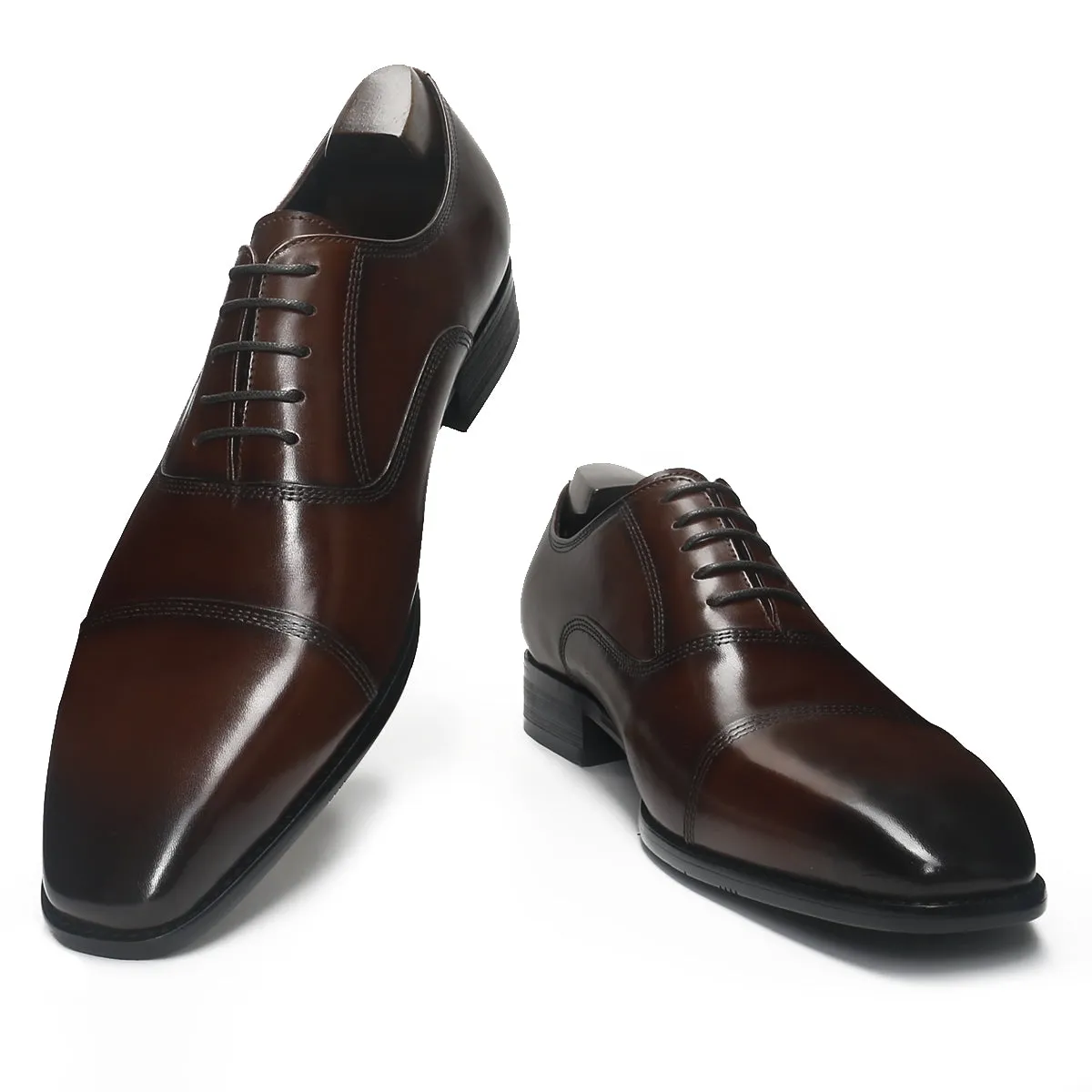 Formal Casual Cap Toe Oxford Shoes