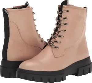 Franco Sarto Women's L-Robbie Combat Lace Up Boots NW/OB