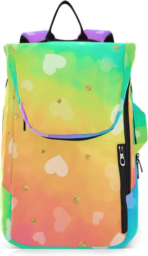 GAIGEO Dark Blue Sky Glitter Stars Sport Bag, Large Capacity Pickleball Ball Holder, Various Storage Methods