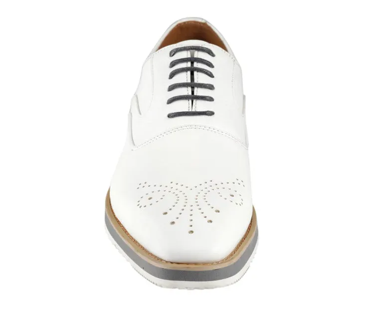 Gideon White Oxford Sneakers