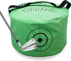 Golf Impact Bag, Perfect Swing Trainer for Home or Field Practice, Golf Gifts for Men & Women