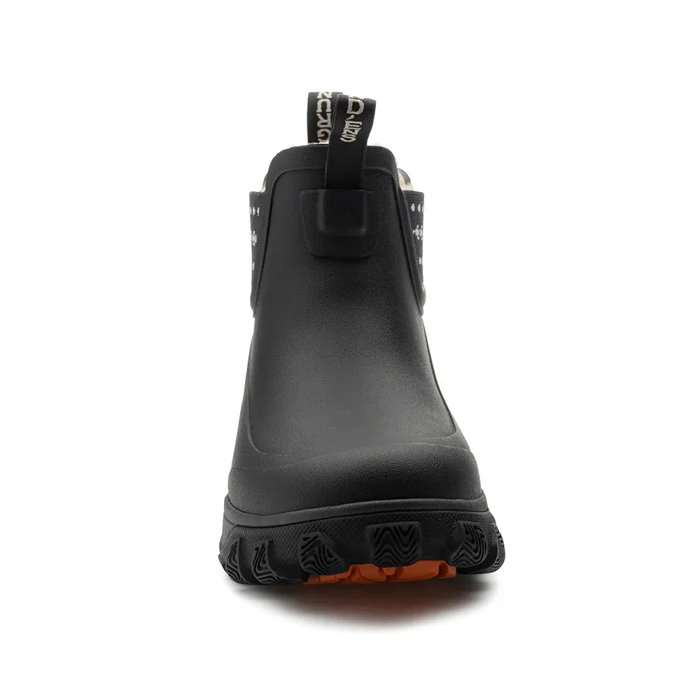Grundens Women's Deviation Sherpa Ankle Boot - Black