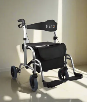 Hero Wheelchair/Rollator – FUSION 2 IN 1