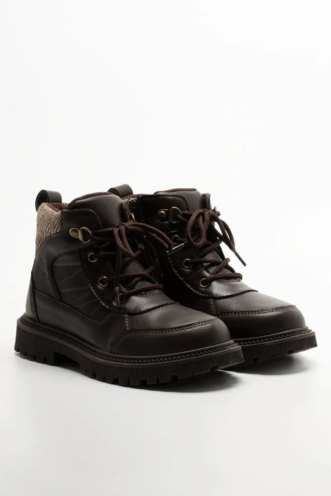 Hiker Boots Brown