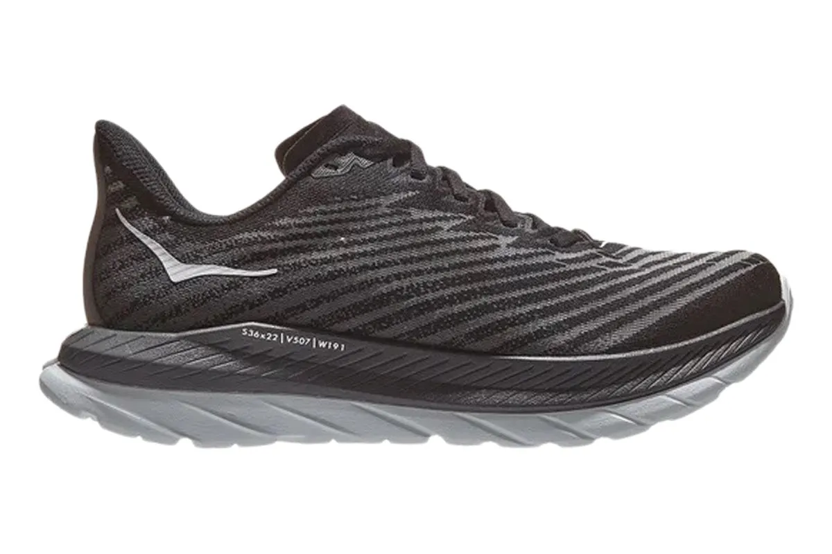 Hoka Mach 5 D Black/Castlerock Womens