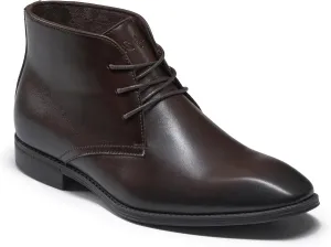 Holy dove Mens Dress Boots,Premium Leather Oxford Chukka, Waterproof Non-Slip Business Boots for Men‌‌