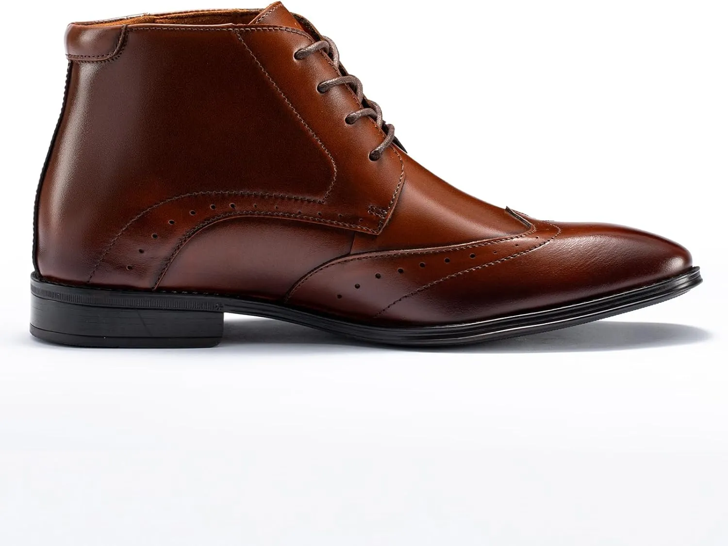 Holy dove Mens Dress Boots,Premium Leather Oxford Chukka, Waterproof Non-Slip Business Boots for Men‌‌