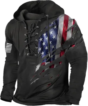 Hoodies for Men Sports Hooded Sweatshirts Training Long Sleeve Hoodies Patterned Fall Pullover Winter Shirts