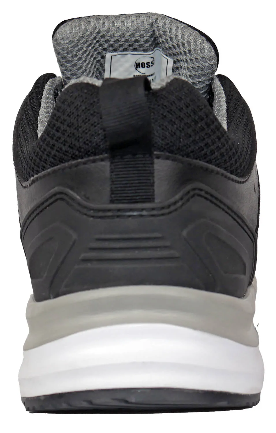 Hoss Boots Mens Shovelhead Composite toe Black Textile Work Shoes