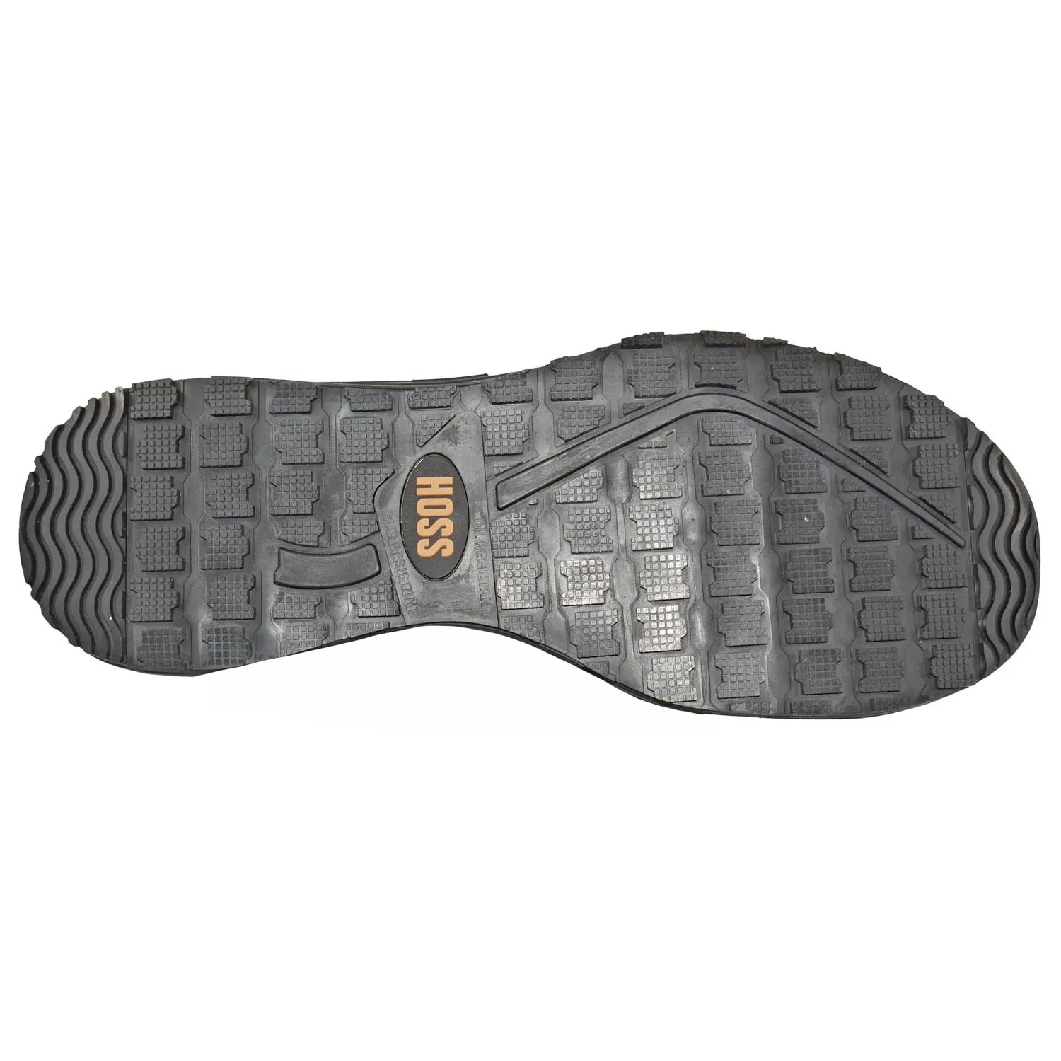 Hoss Boots Mens Wheeler Low Composite toe Black Textile Work Shoes