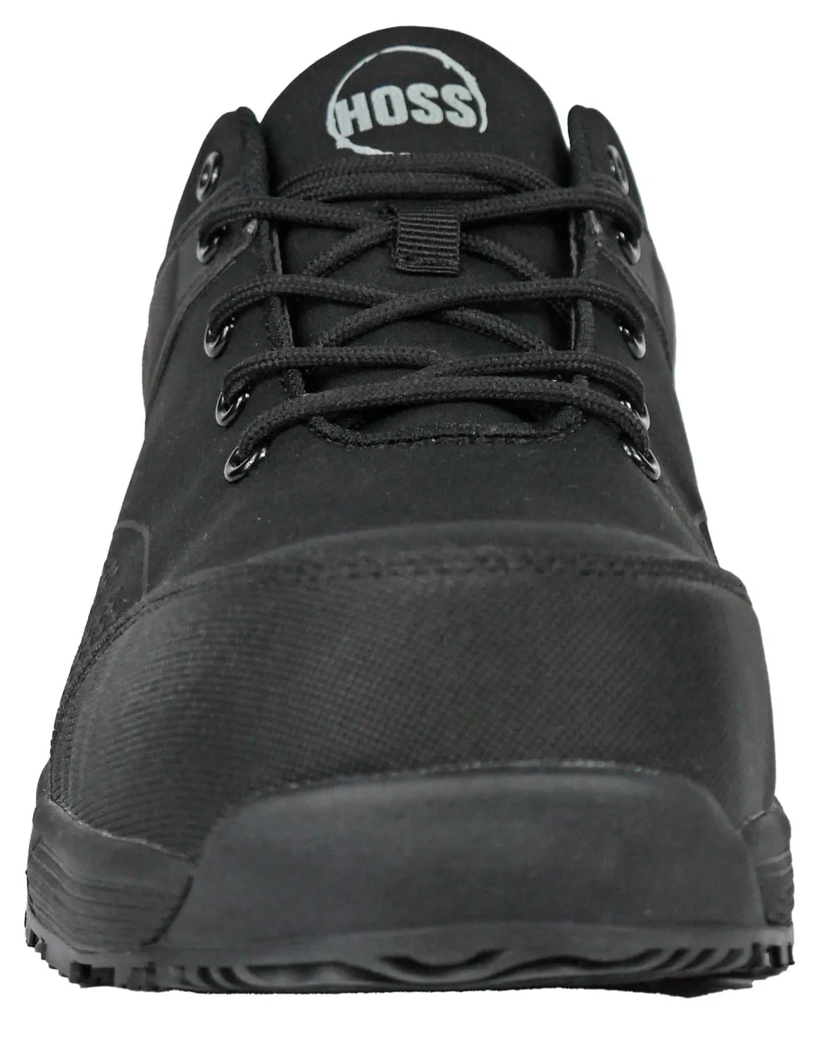 Hoss Boots Mens Wheeler Low Composite toe Black Textile Work Shoes